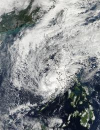 MODIS Image of Hagupit