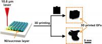 3-D Graphene Foam Objects Process