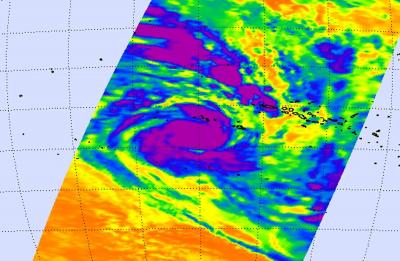 Infrared Satellite Look at Oli