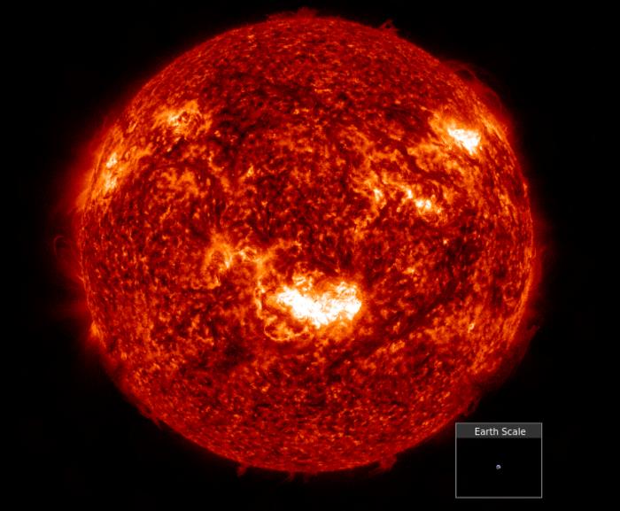 Solar active region on May 7, 2024