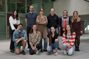 Sara Sdelci lab group picture