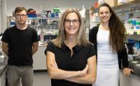 Dr. Adriana Di Polo, Dr. Luis Alarcon-Martinez and Deborah Villafranca-Baughman