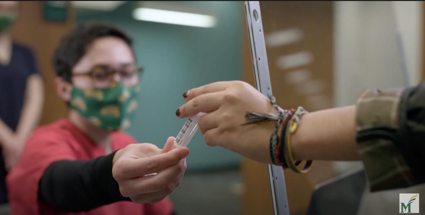George Mason University Saliva test 1