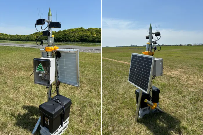 Bird Sonic bird-deterrent system at Narita International Airport