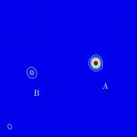 Alma's False-Color Image of the Double Star Mira