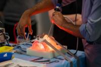Simulated sinus surgery