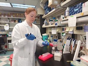 Dr. Simonich at Fred Hutch
