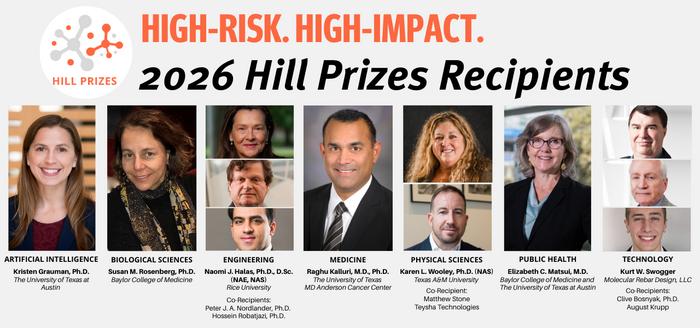 Winners of the 2026 Hill Prizes Announced