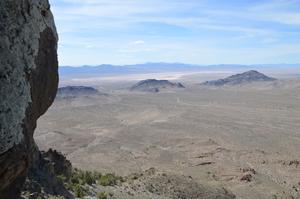 View of Dry Lake Valley area from nest