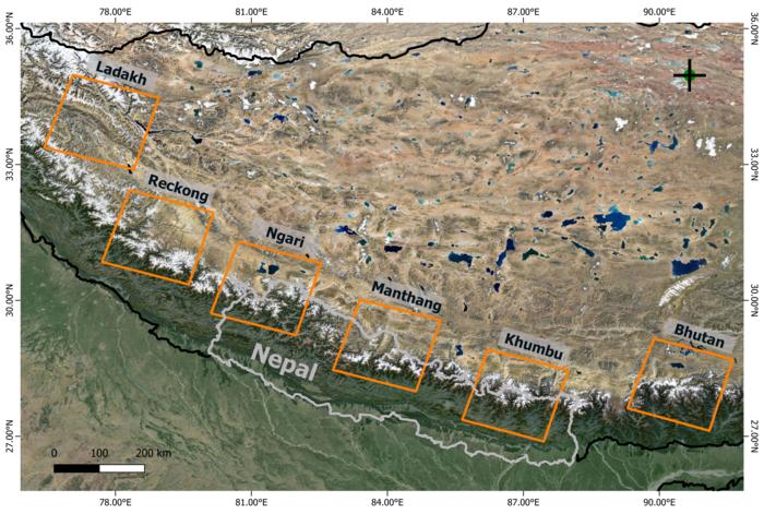 Map of the study area