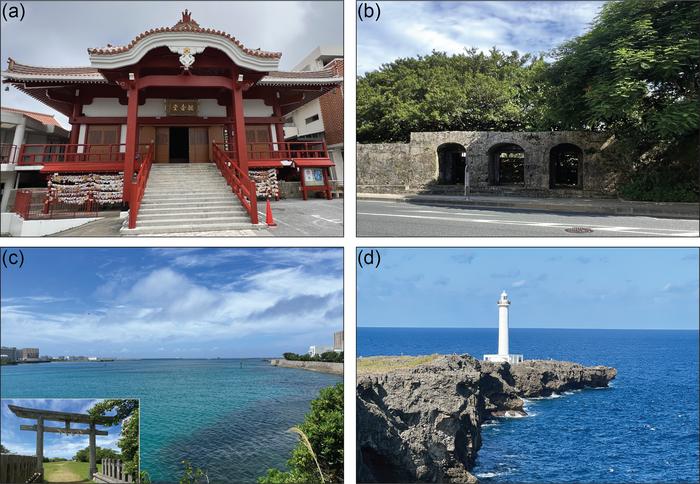Historical sites on Okinawa Island