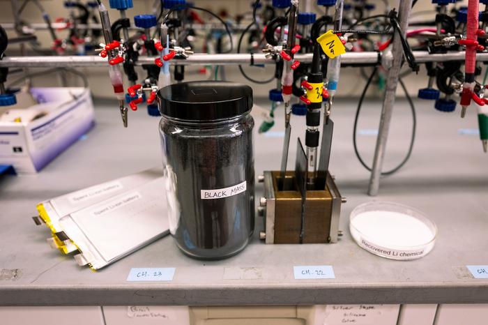 Notable steps in the process of lithium battery recycling