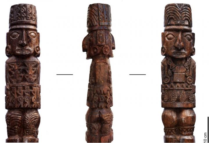 Pachacamac Idol of Ancient Peru Was Symbolically Painted