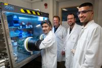 Researchers at Linköping University in the Lab