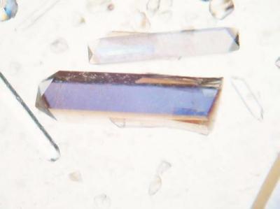 Protein Crystal Grown in Space
