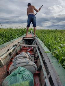 Boating the Amazon River