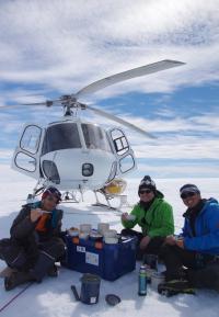 Lunch on the Shirase Glacier Tongue