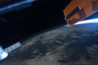 Meteor Shower from Space