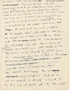 6th page of Alan Turing's short story ending ‘Ron wouldn’t’