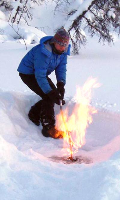 Methane Flame