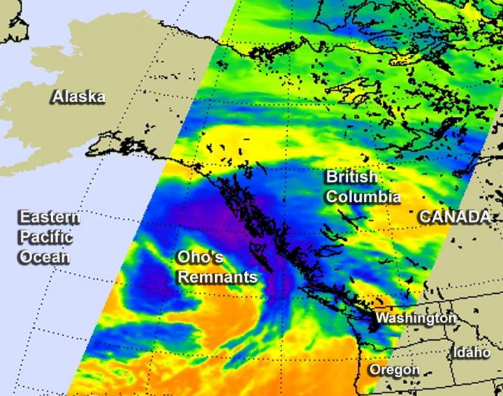 AIRS Image of Oho