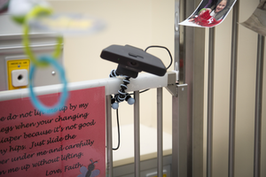 Webcam over NICU bed
