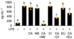 Anti-inflammatory effects of capsaicin in combination with other natural compounds