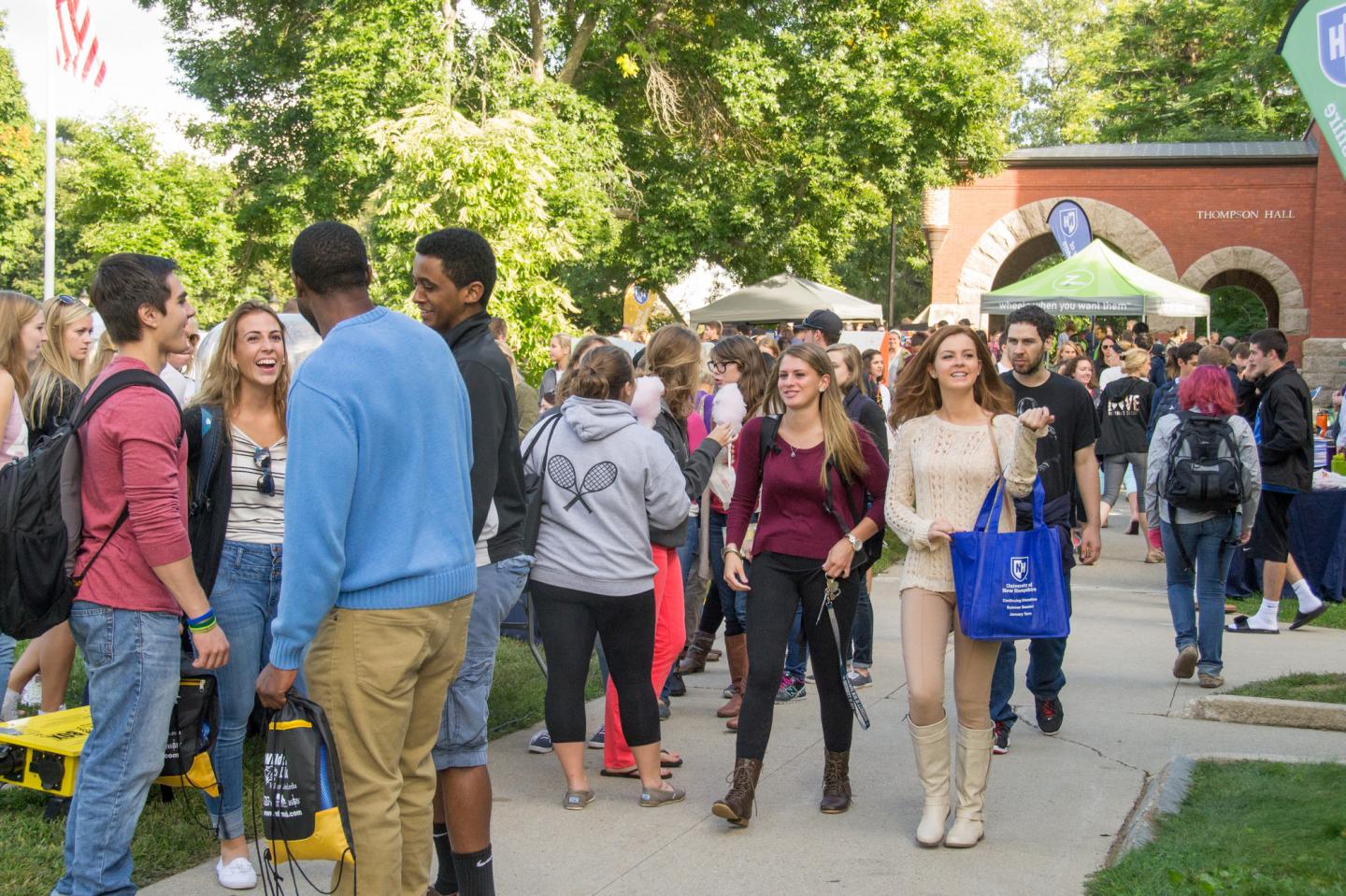 Students at UNH