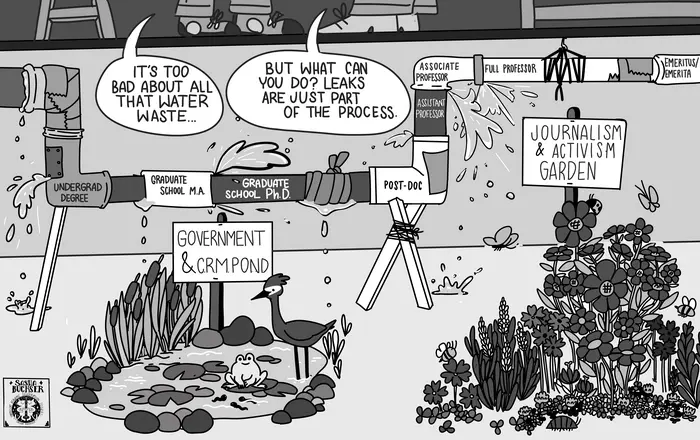 The leaky pipeline metaphor
