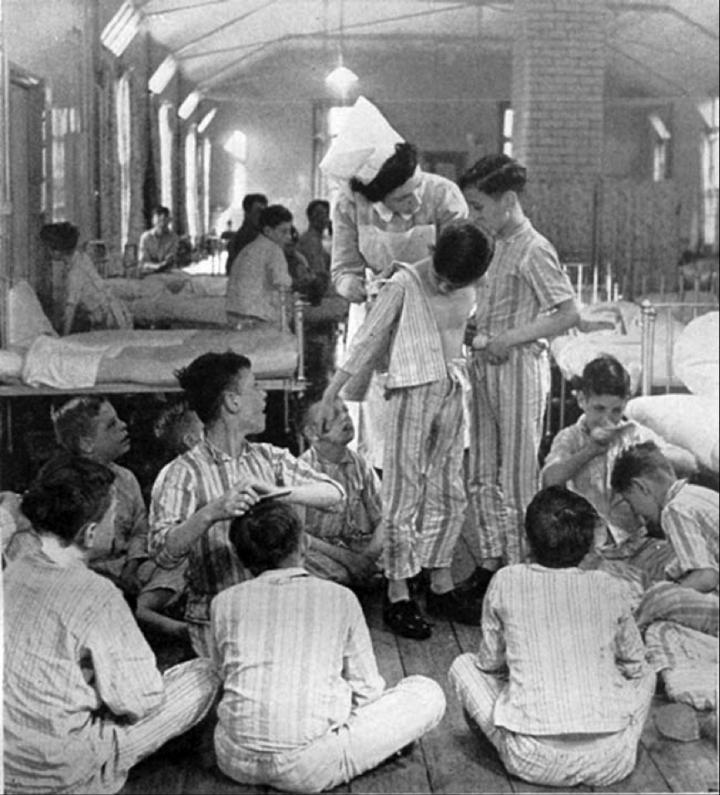 Mental Deficiency Institution in Britain c. 1956