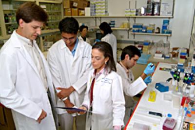 Scientists in Lab
