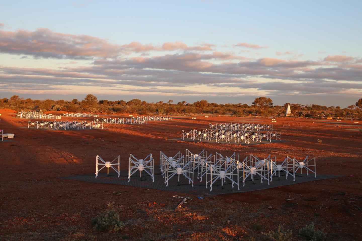 MWA radio telescope.