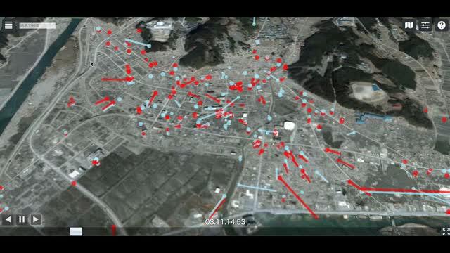 Mapping Project Tracks the Last  Moments of the Victims of 2011 Tsunami