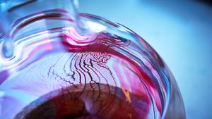 A very colourful chemical process.