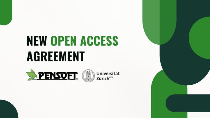 Pensoft and the University of Zurich sign OA Agreement