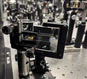 Optical setup behind logarithmic ultrafast photography