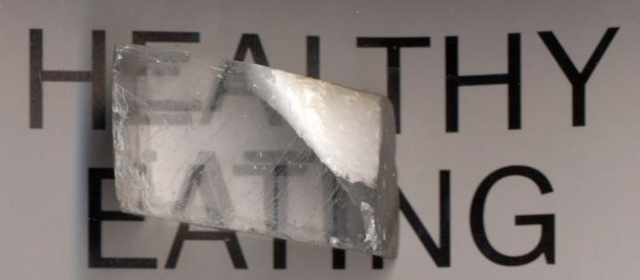 Fig. 1 Birefringence in Calcite