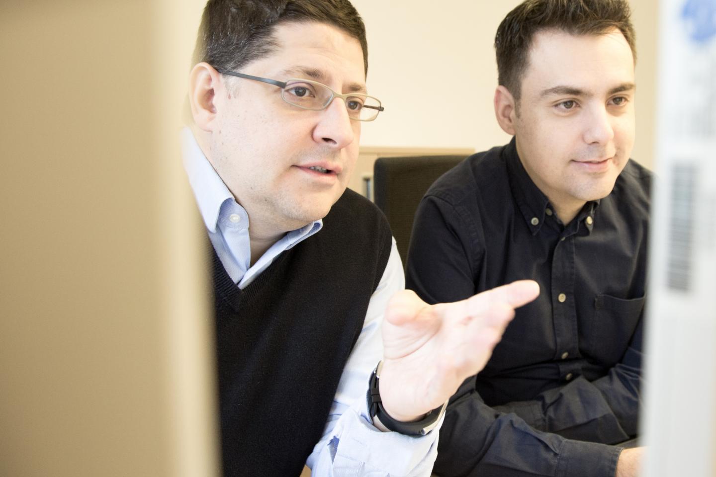 Dr. Ioannis Mitroulis and Triantafyllos Chavakis, Technische Universität Dresden