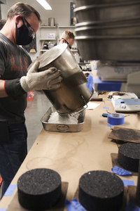 Preparing the mixture