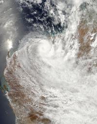 NASA Aqua Satellite Image of Heidi