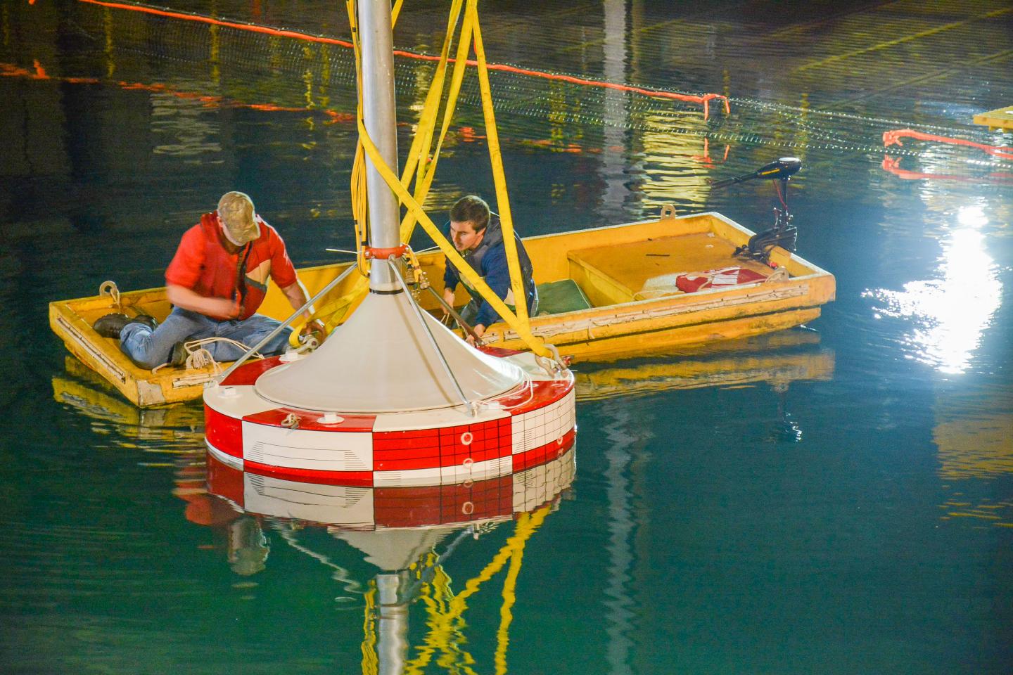Sandia Engineers Improve Wave Energy Converter Testing