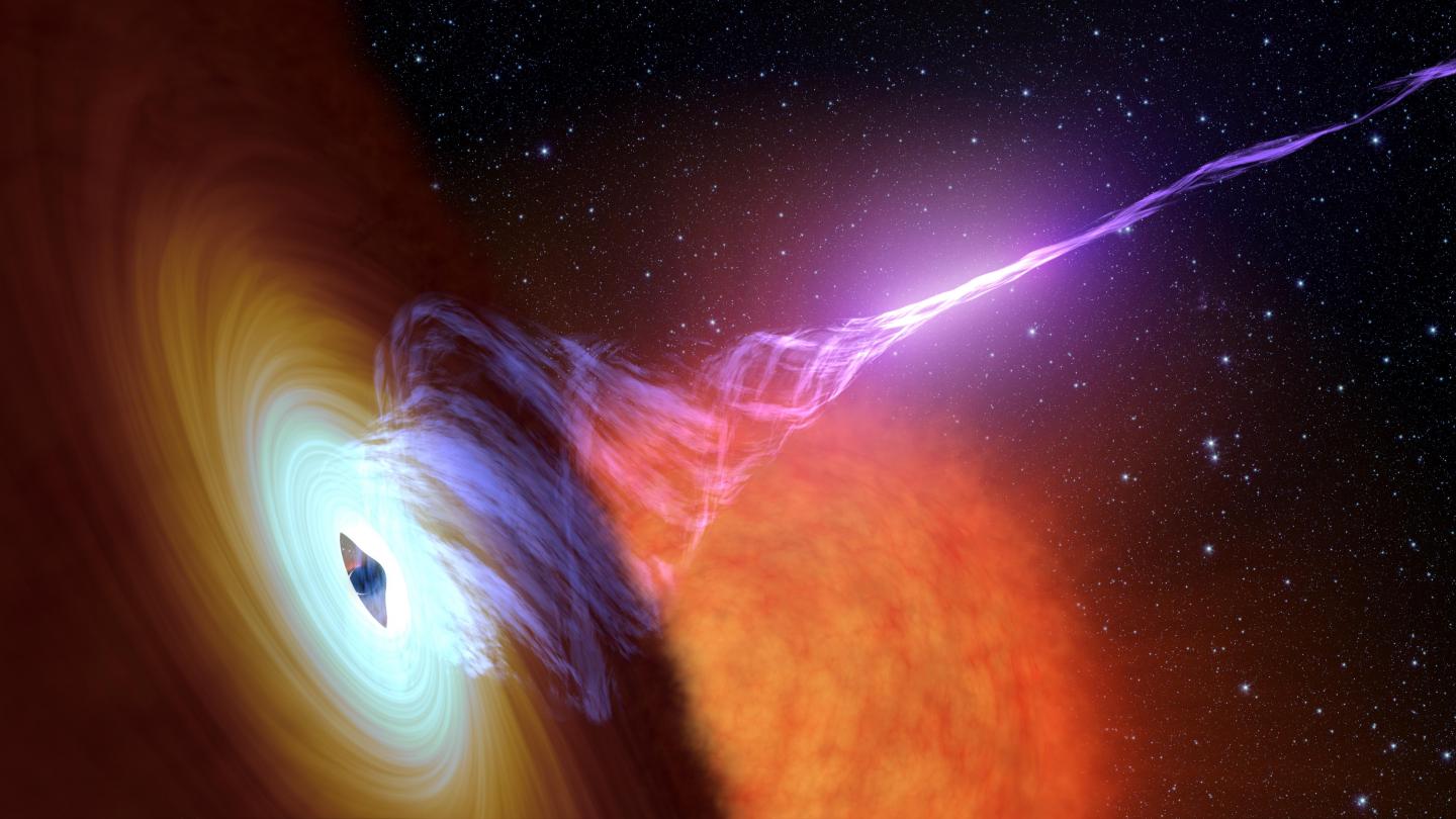 Black Hole with a Jet