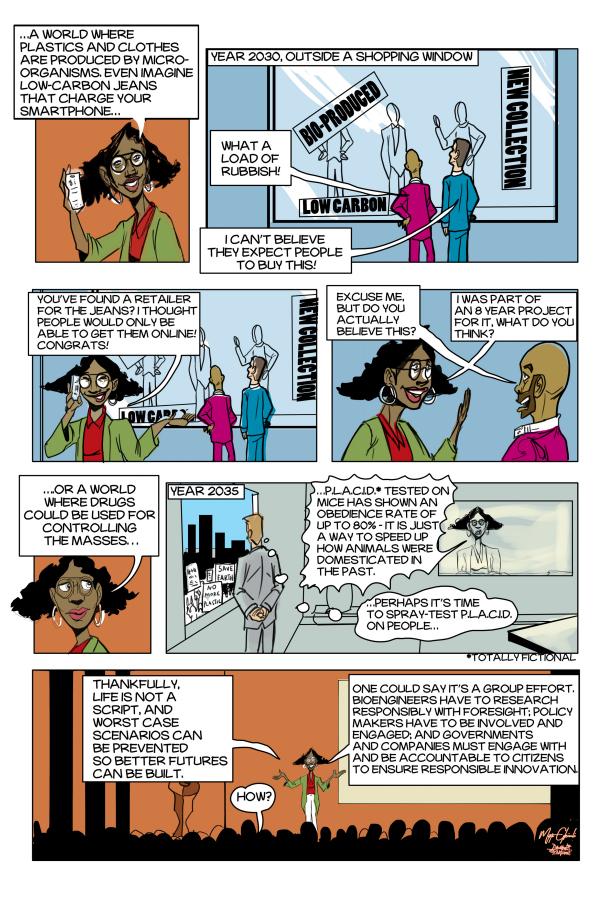 Comic strip based on bioengineering horizon scan - part 3