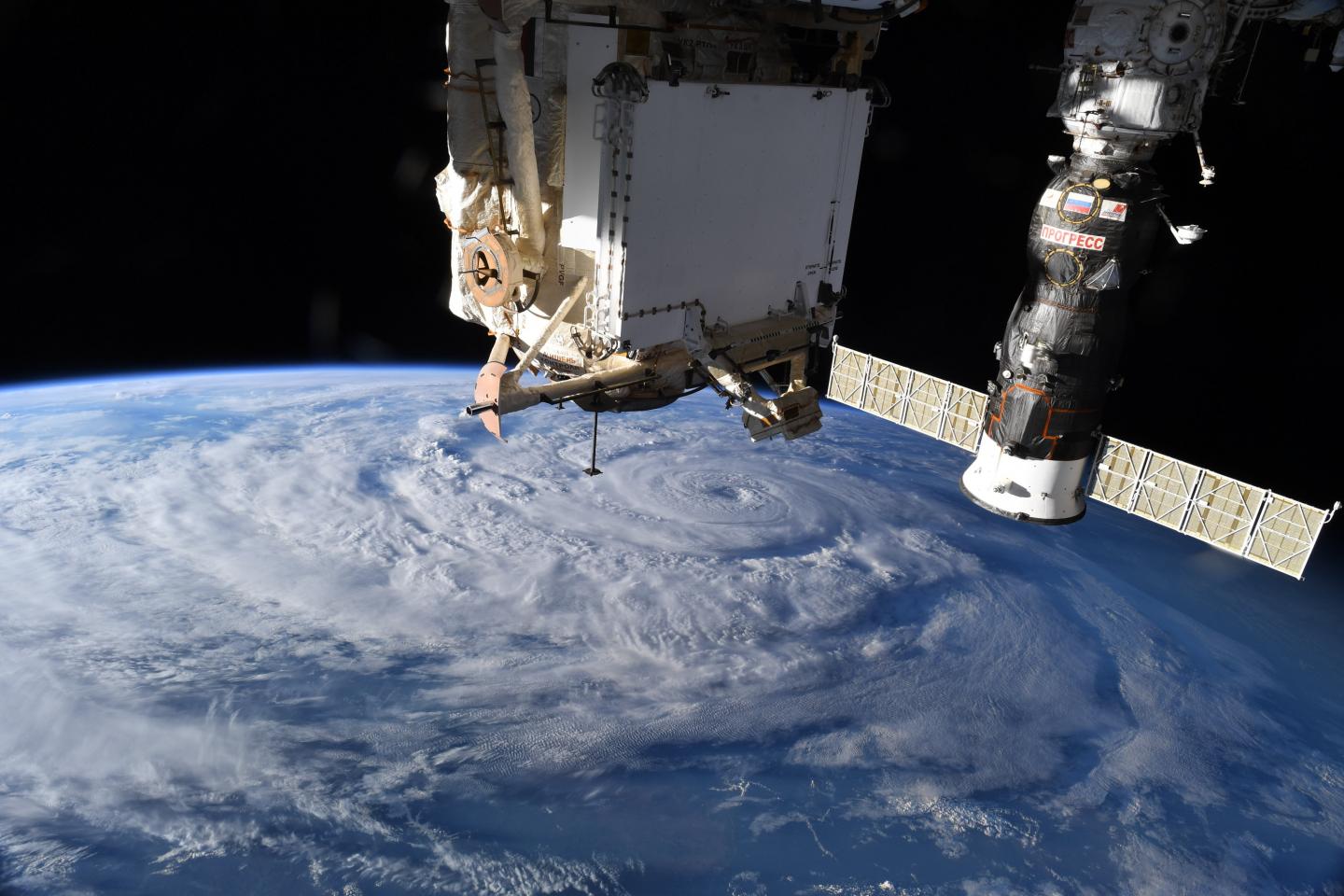 ISS image of Genevieve