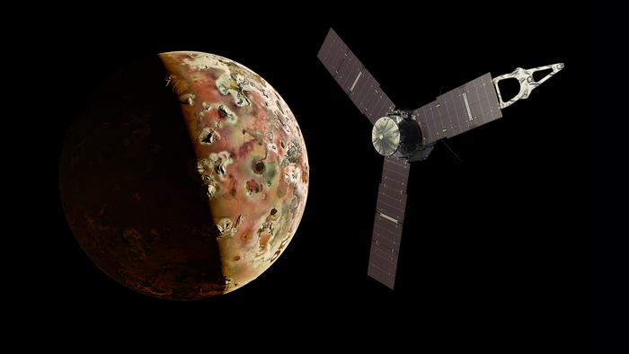 Juno Spacecraft Scans Io
