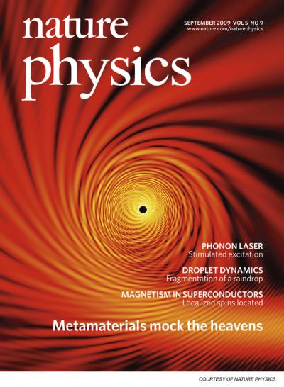 Nature Physics -- September 2009