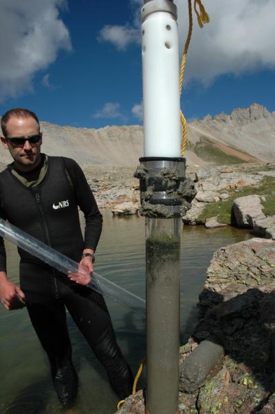 Porphyry Lake Sediment Coring