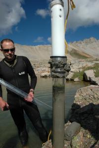 Porphyry Lake Sediment Coring