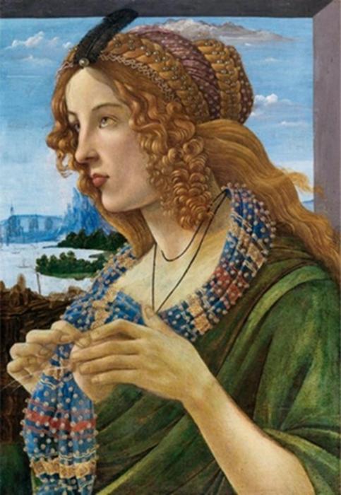 The Allegorical portrait of a Woman (1476 ca) by Sandro Botticelli