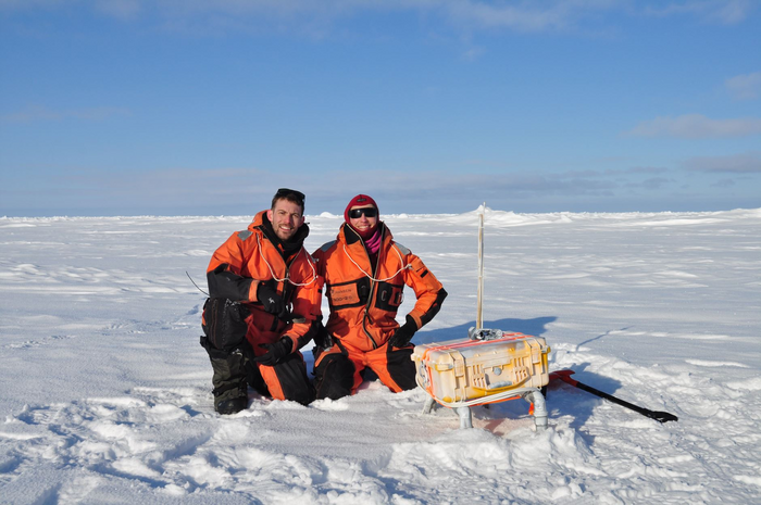 UiT-researchers Polona Itkin and Jack Landy